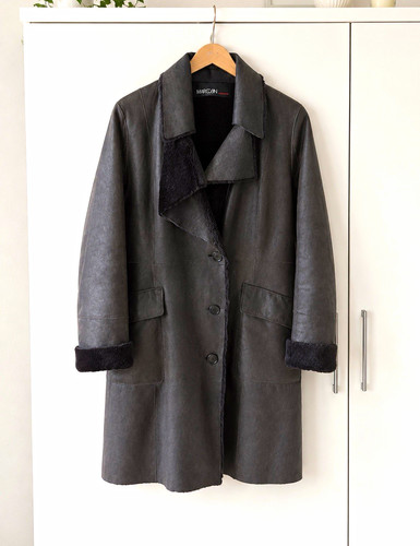 Marc cain damen lammelmantel - cain,